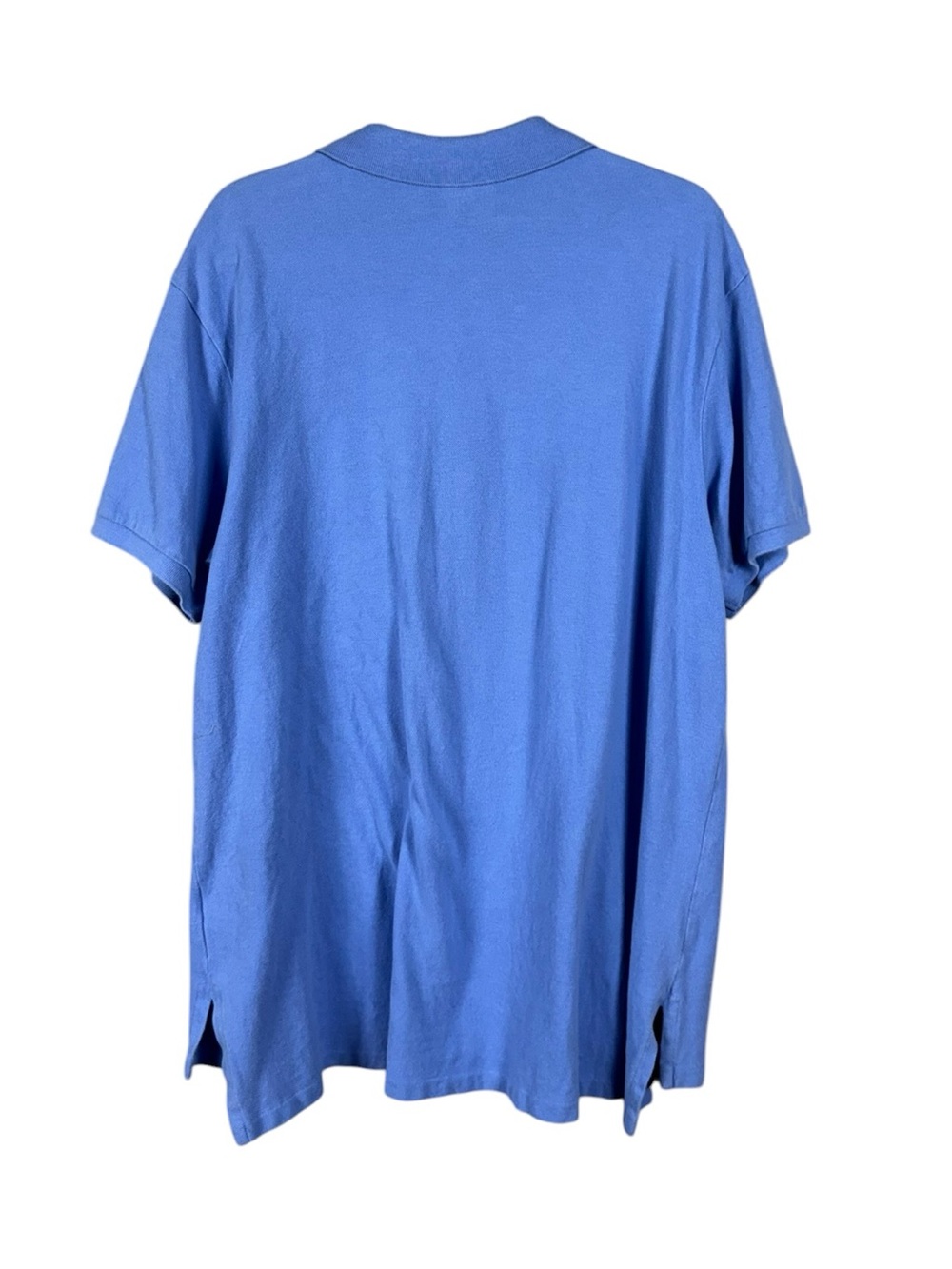Vintage Polo Ralph Lauren Mens Polo Shirt XXL Preppy Logo Pony Golf Blue 90s - Picture 3 of 6